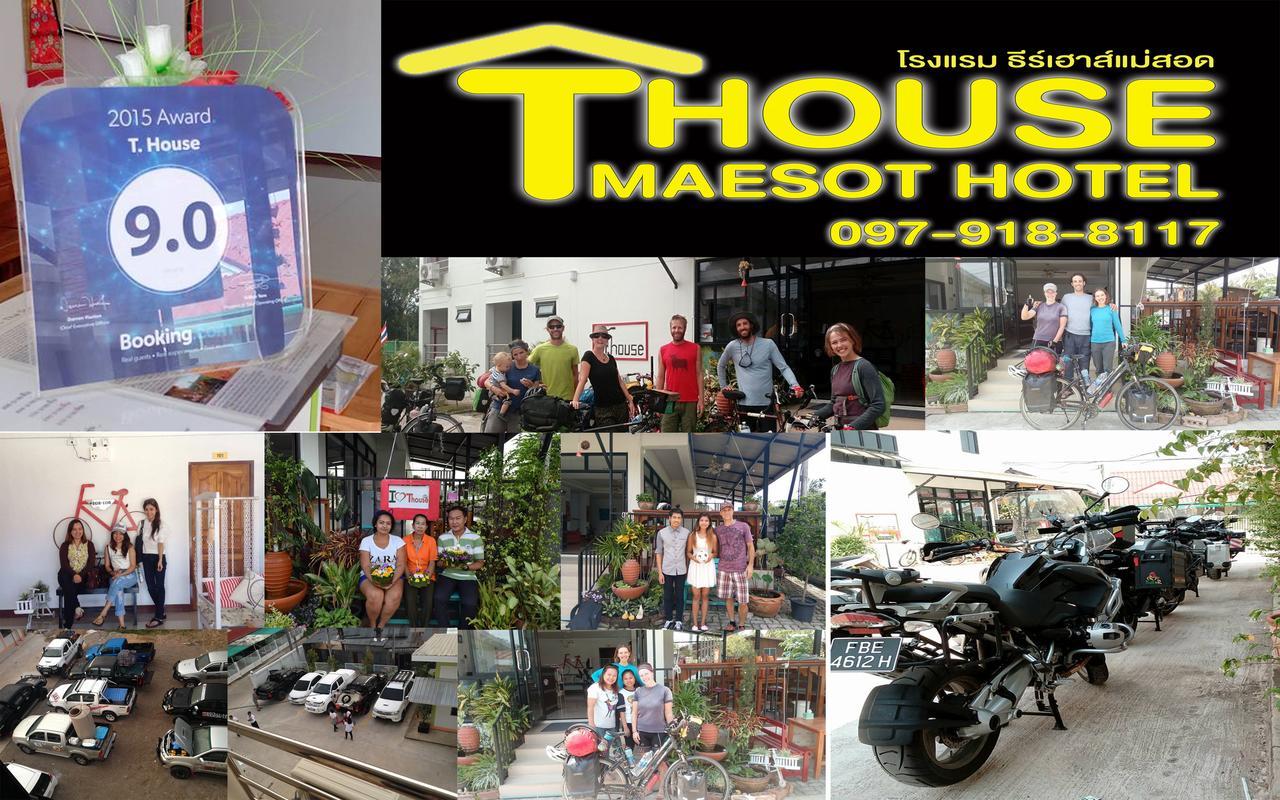 T. House Hotel Mae Sot Exterior photo